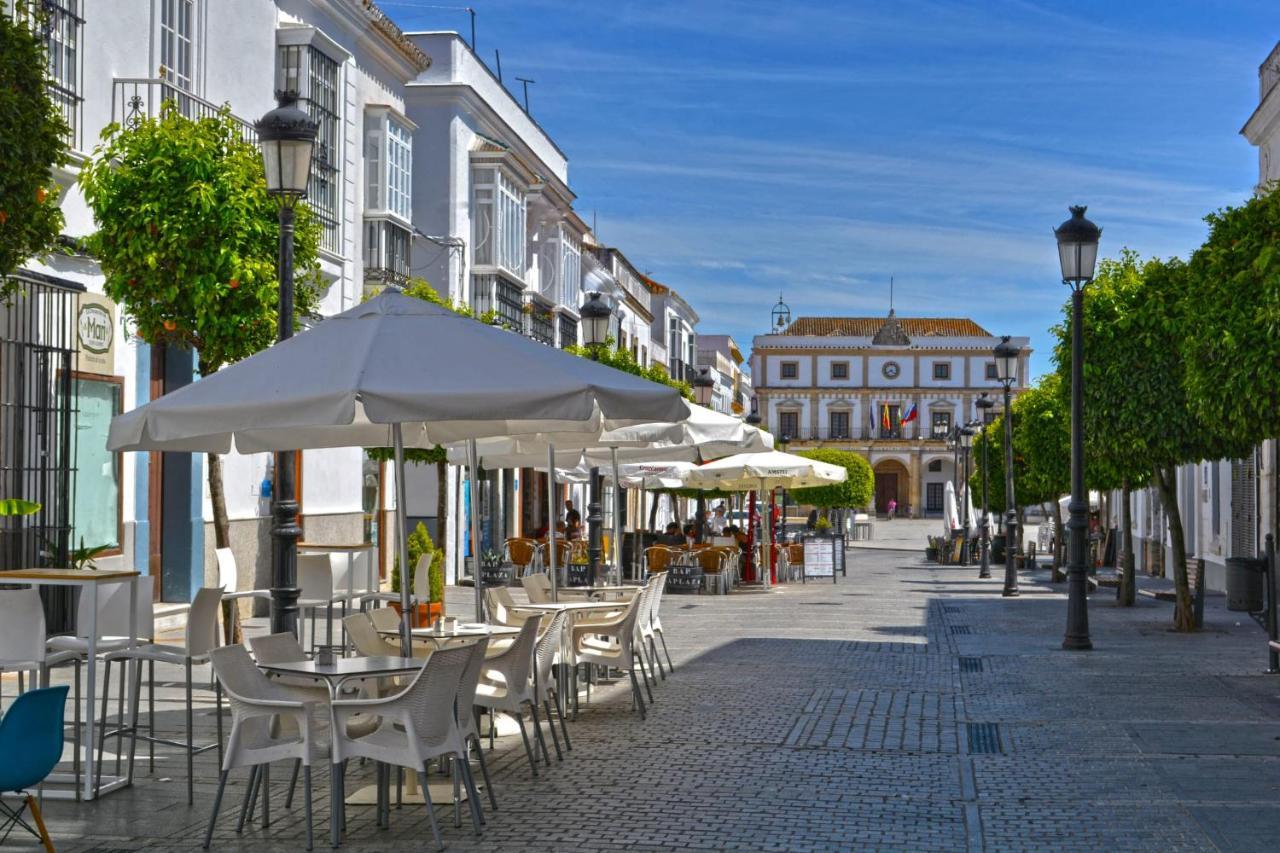 Alojamientos Plaza De Espana Medina-Sidonia Bagian luar foto